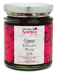 Kitchen Garden English Plum Jam Organic