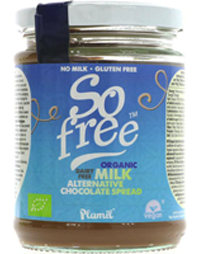 So Free Alternative To Milk Chocolate Spread Organic