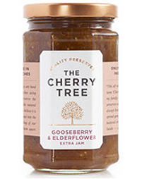 The Cherry Tree Gooseberry & Elderflower Extra Jam